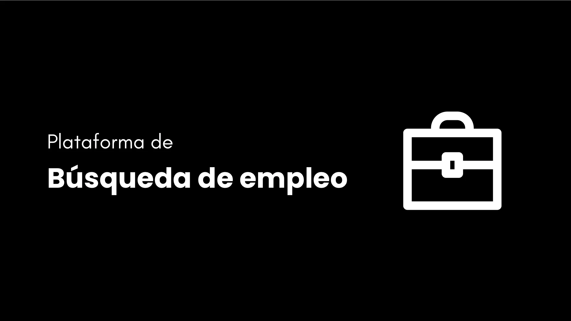 Portada del caso Plataforma de búsqueda de empleo